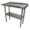 Bk Resources Work Table Stainless Steel Undershelf, Plastic feet 1.5" Riser 36"x18" SVTR-1836 - alternate 6